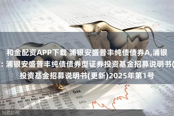 和金配资APP下载 浦银安盛普丰纯债债券A,浦银安盛普丰纯债债券C: 浦银安盛普丰纯债债券型证券投资基金招募说明书(更新)2025年第1号